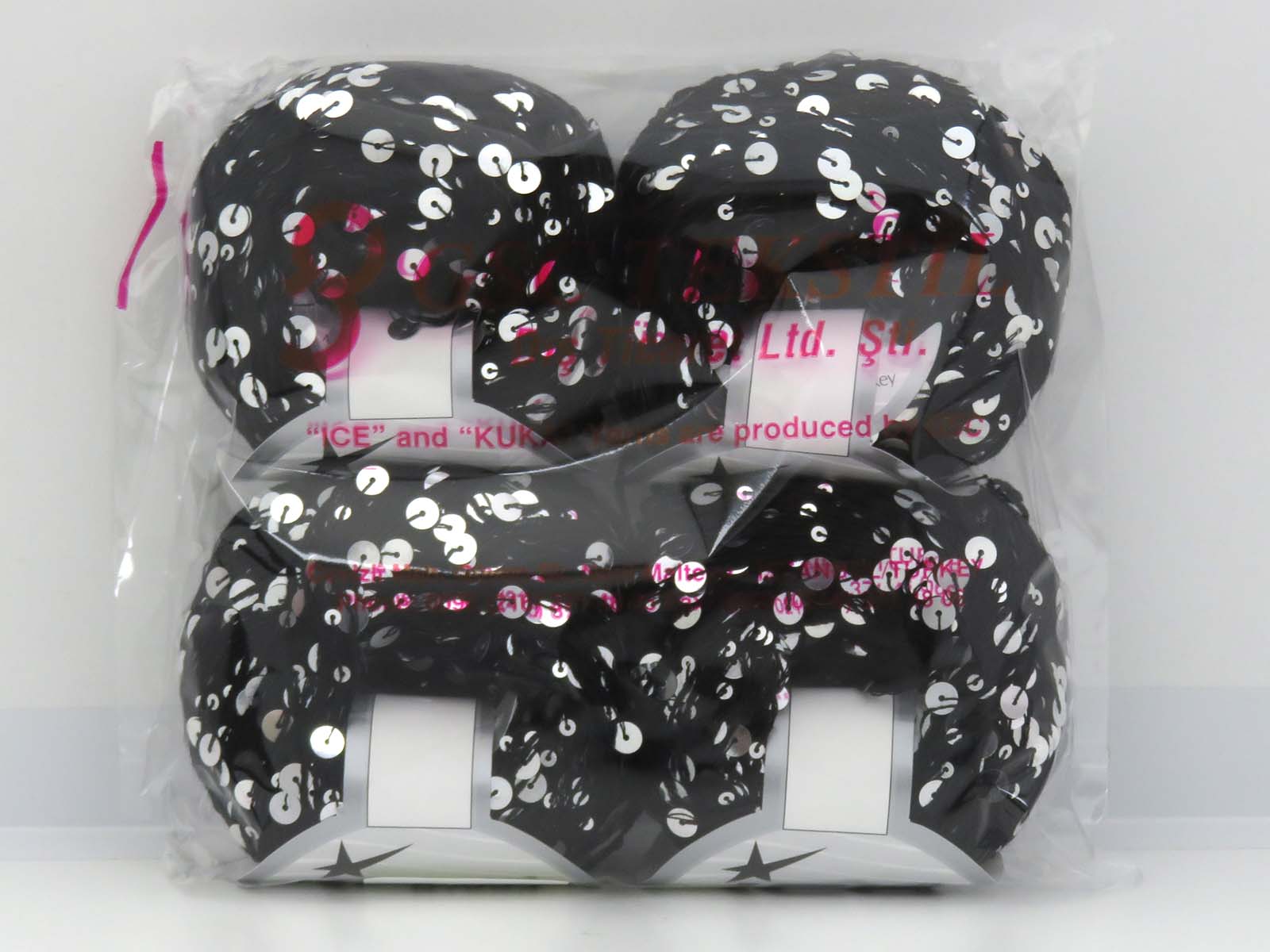 Cotton Paillette Black fnt2-81553