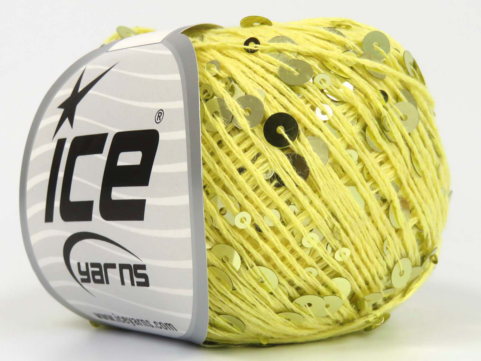 Cotton Paillette Yellow fnt2-81560