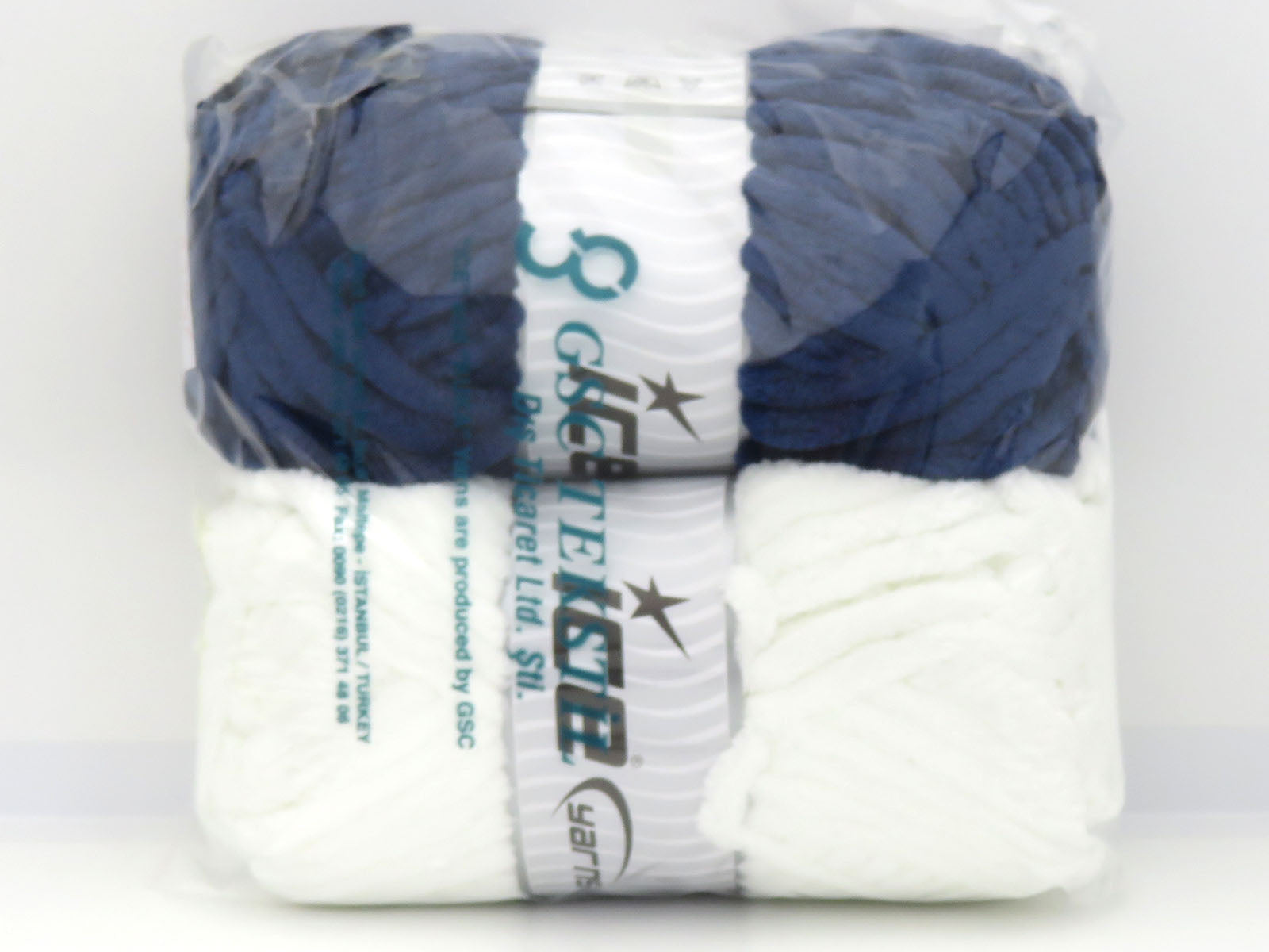 Mixed Lot Multicolor Chenille Superbulky Yarn fnt2-82546