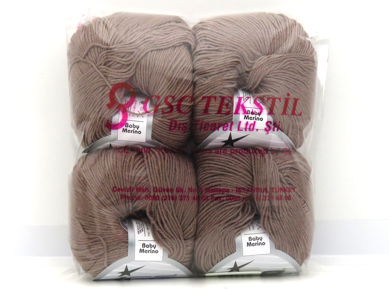 Mixed Lot Multicolor Baby Merino Yarns fnt2-83112