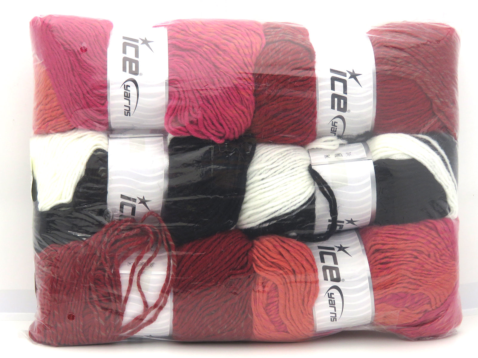 Mixed Lot Multicolor Fantasia Yarns fnt2-83121