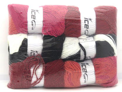 Mixed Lot Multicolor Fantasia Yarns fnt2-83121