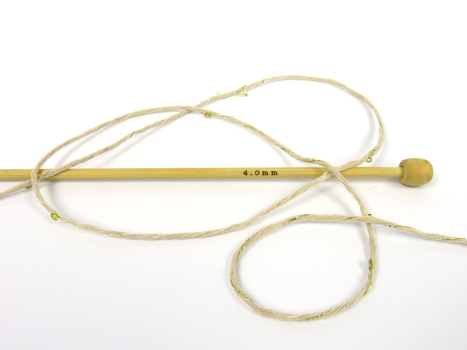 Natural Cotton Paillette Dark Cream fnt2-83277