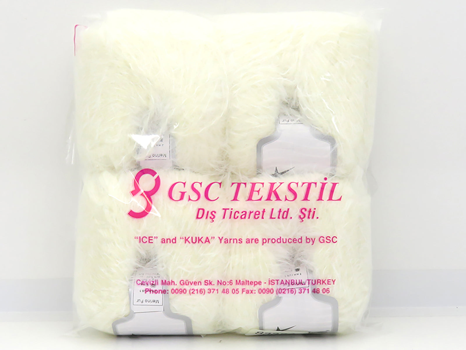 Mixed Lot Multicolor Merino Fur Yarns fnt2-83324