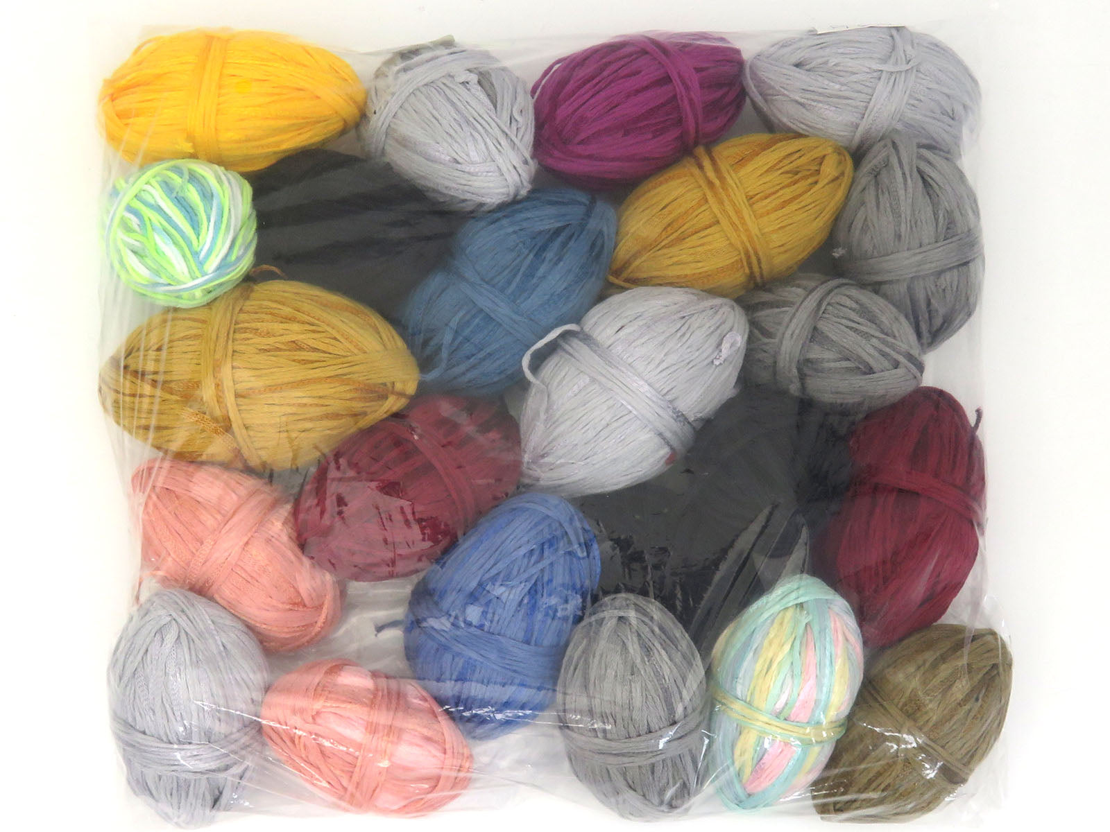 Mixed Lot Multicolor Leftover Summer Yarns fnt2-83419