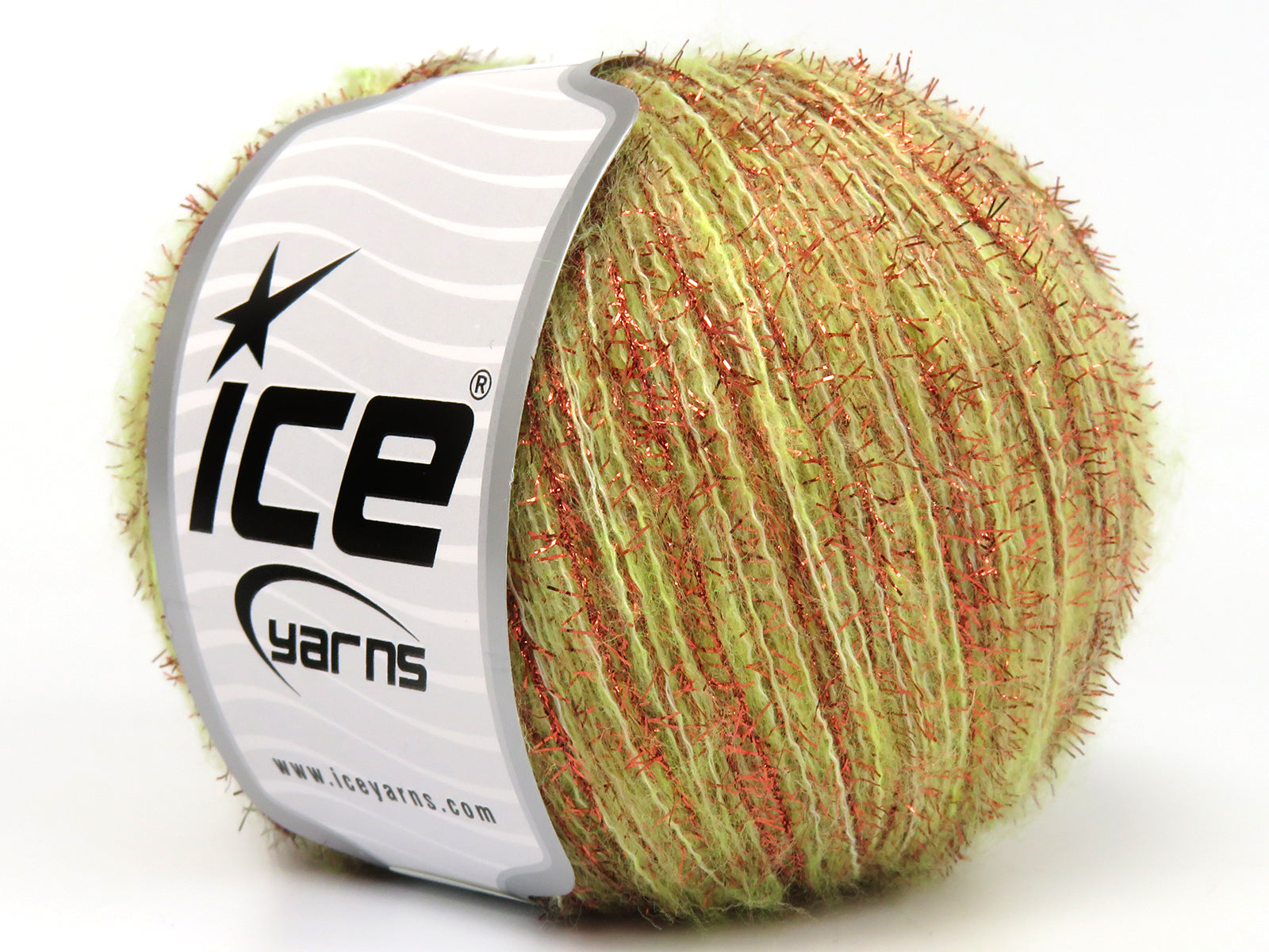 Tommy Wool Glitz Light Green, Copper fnt2-83472