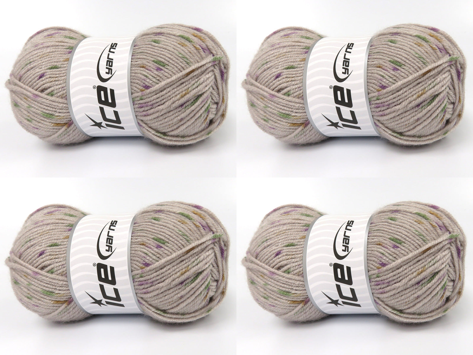 Nice Baby Tweed Light Camel, Gold, Green, Lilac fnt2-83484