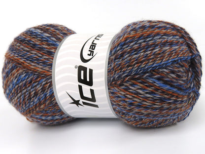 Smart Sock Brown Shades, Gold, Blue Shades fnt2-83522