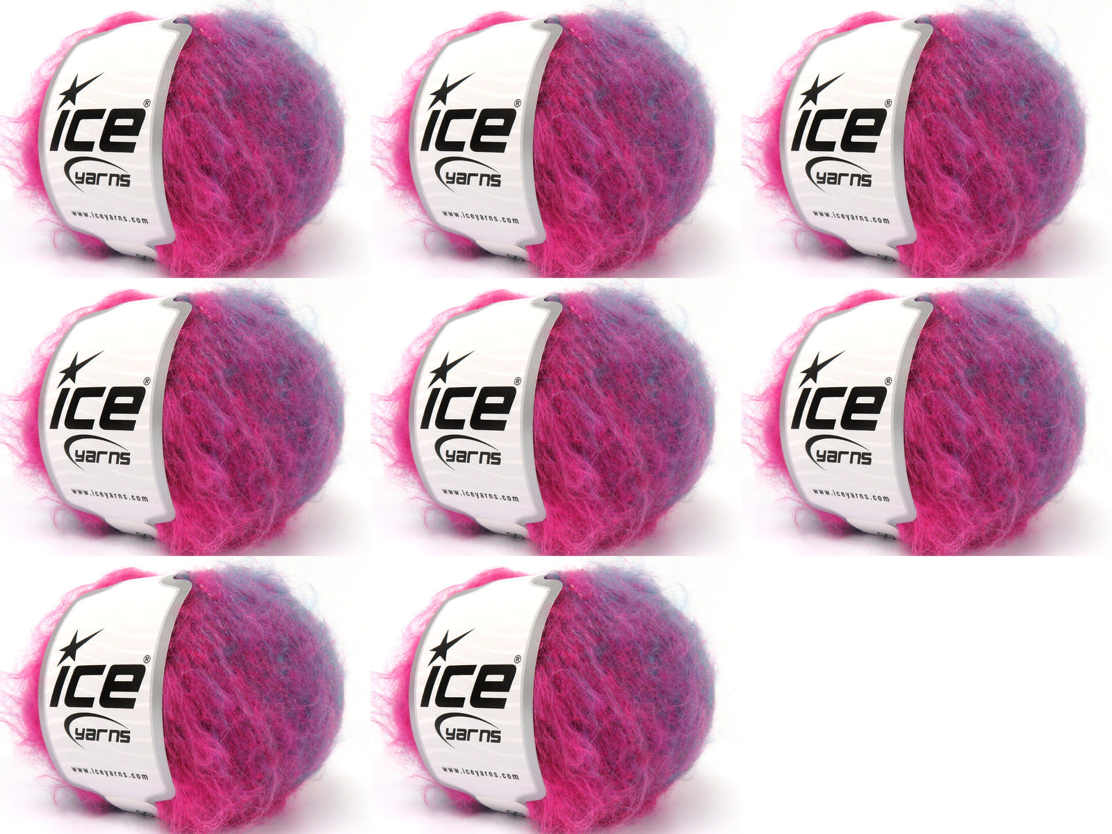Chancy Mohair Purple, Fuchsia, Green, Gold fnt2-83611