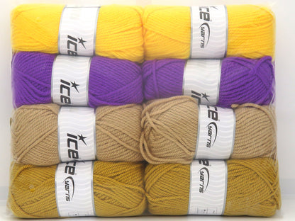 Mixed Lot Multicolor Atlas Yarns fnt2-83666