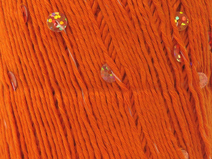 Cotton Paillette Fine Orange  fnt2-83771
