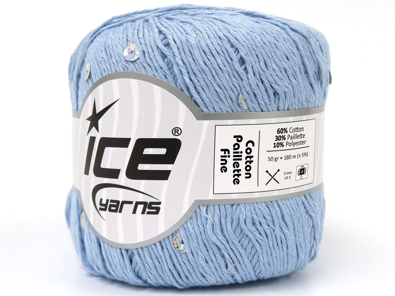 Cotton Paillette Fine Baby Blue  fnt2-83779