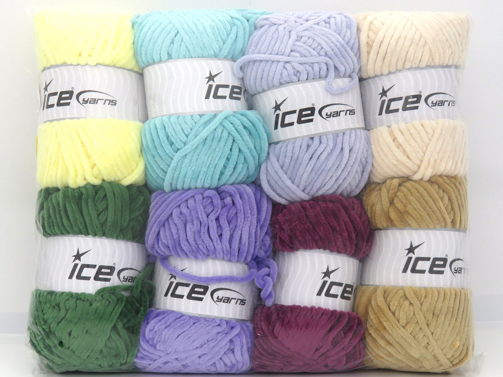 Chenille Baby Yarns Mixed Lot fnt2-83896