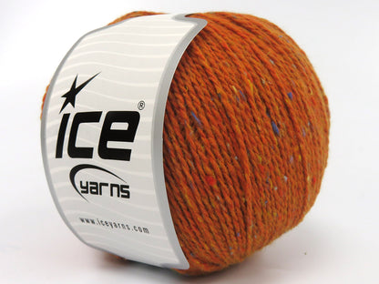 Baby Alpaca Tweed Orange fnt2-83930