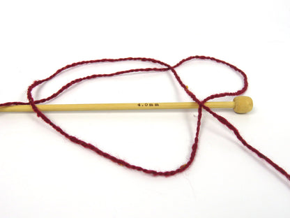 Baby Alpaca Tweed Burgundy fnt2-83941