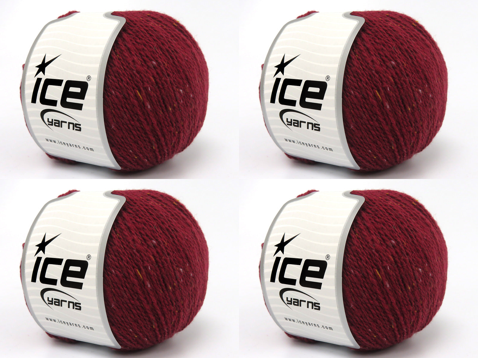 Baby Alpaca Tweed Burgundy fnt2-83941