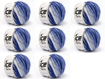 Air Wool Spots Saxe Blue, White fnt2-83991