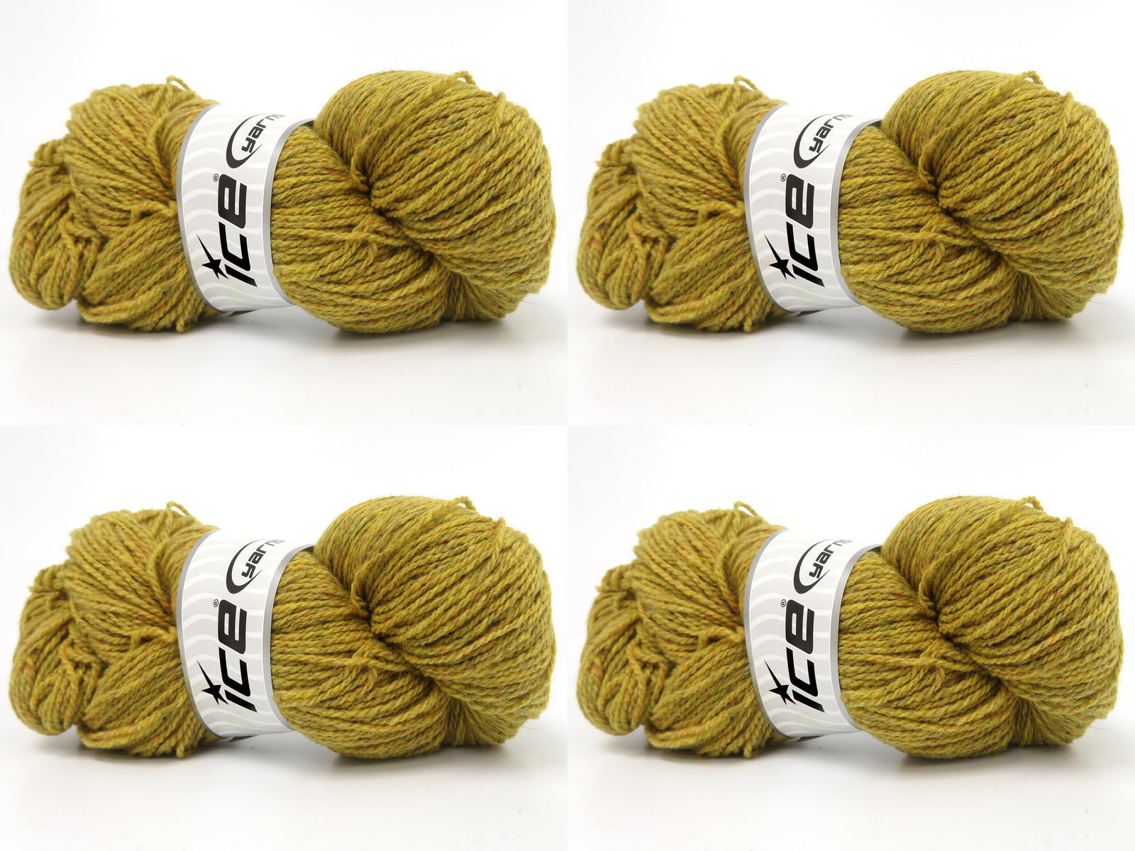 Organic Merino Wool Green Shades, Orange fnt2-84099