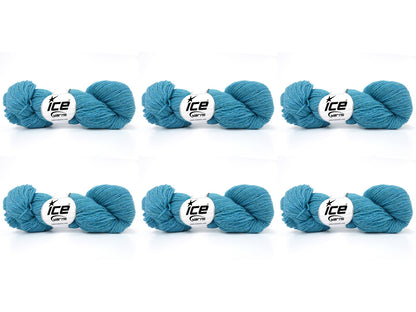 Shetland Wool Turquoise This product is made from 100% Shetland Island Wool. fnt2-84198