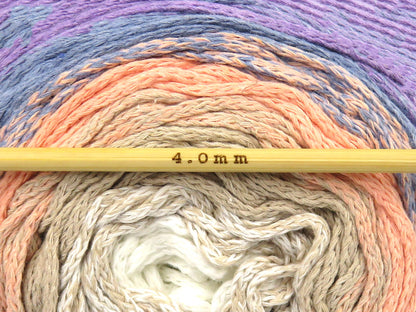 Cakes Macrame Cotton Magic White, Beige, Blue, Salmon, Lilac fnt2-84277