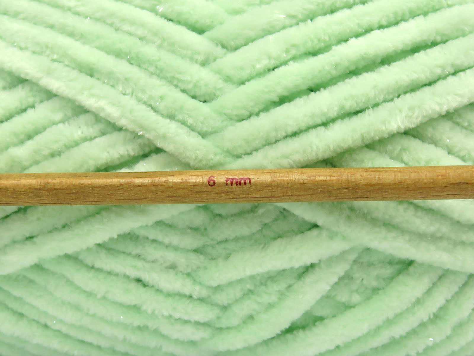 Chenille Baby Glitz Mint Green fnt2-84427