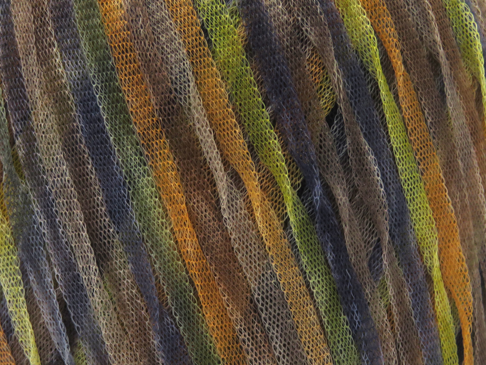 Spiral Air Ribbon Brown Shades, Gold, Green, Orange fnt2-84497