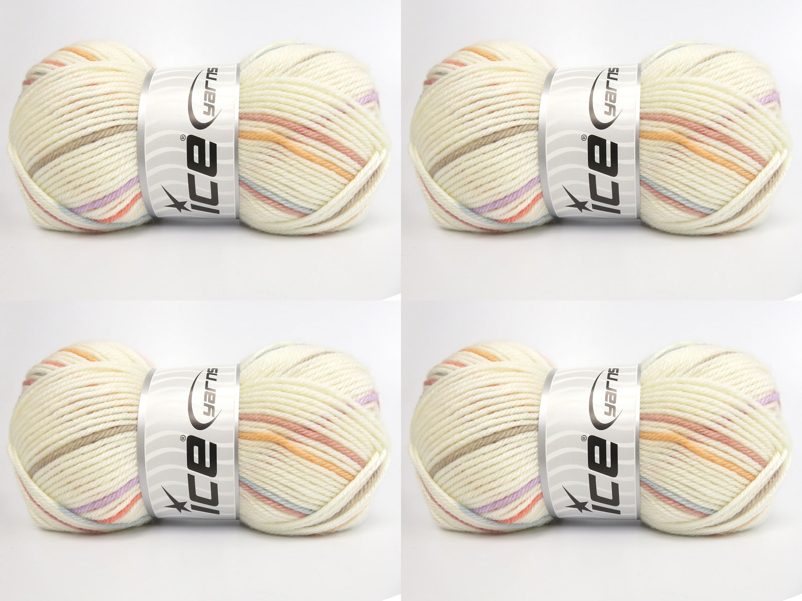 Design Line Cream, Camel, Gold, Salmon, Blue fnt2-84516