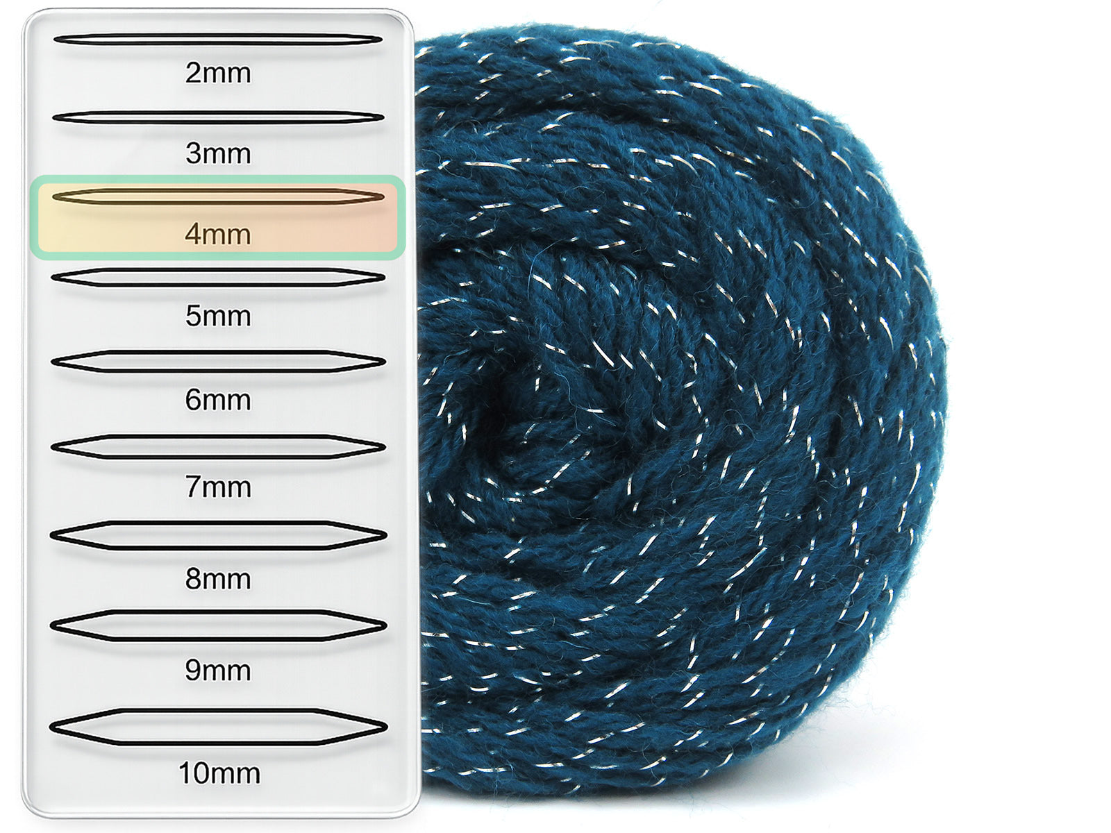Merino Glitz Teal fnt2-84615