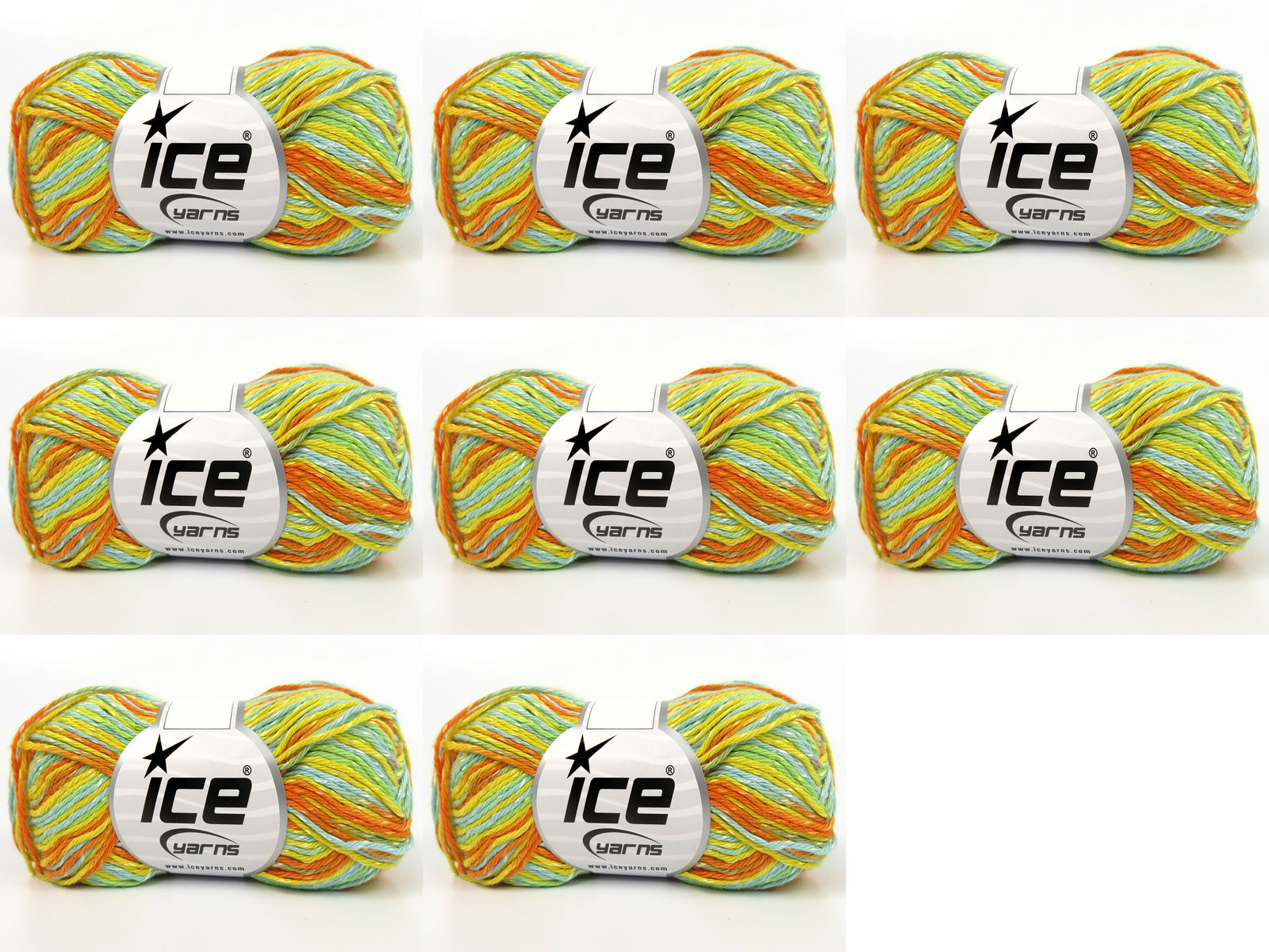 Carlson Color Green, Orange, Turquoise, Yellow fnt2-84682