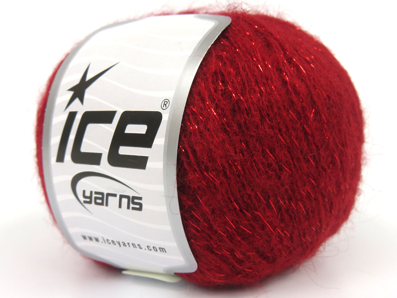 Winsome Mohair Glitz Red fnt2-84707
