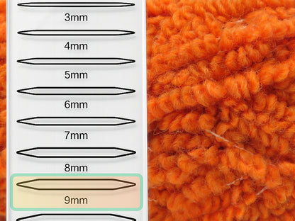 Merino Boucleron Orange fnt2-84737