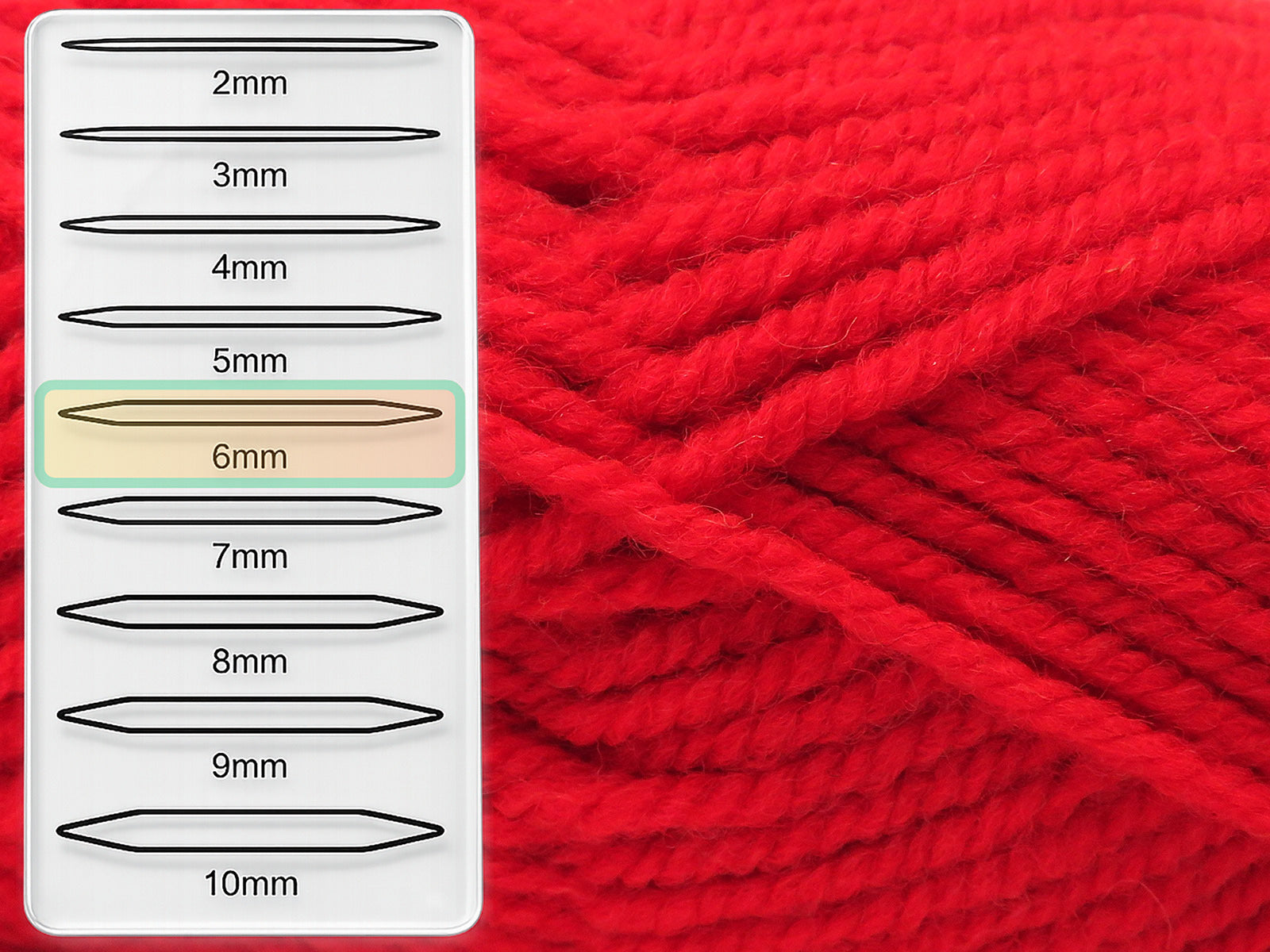 Shetland Bulky Red fnt2-84833