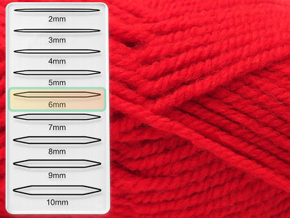 Shetland Bulky Red fnt2-84833